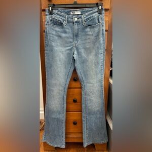 NWOT Levi Strauss Signature Jeans Mid Rise Bootcut Stretch Denim 4M W27 L32